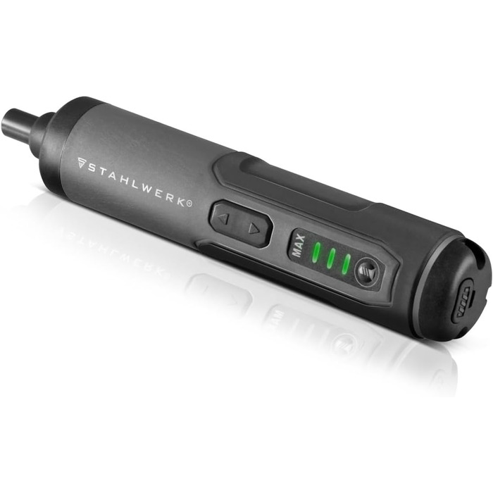 Електричний шуруповерт STAHLWERK з акумулятором 1300 mAh, USB-C, 3.6V, LED, ергономічна ручка