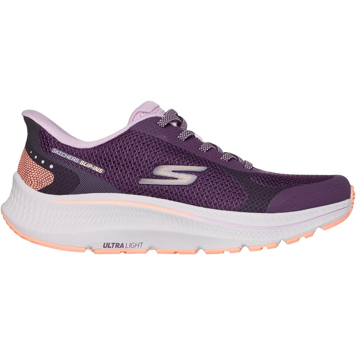 Кросівки Skechers Go Run Consistent 2.0 Captiva для жінок (36 EU, темно-фіолетове текстильне оздоблення)
