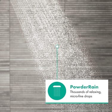 Душова лійка Hansgrohe Pulsify Select S (Relaxation Version) з функцією Anti-Calc, діаметр 105 мм, 3 режими, PowderRain, Massagestrahl, артикул 24110000