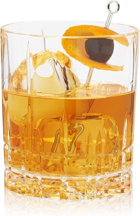Набір склянок Spiegelau D.O.F. для віскі, 4 шт., 368 мл, Double Old Fashioned, з кришталевого скла