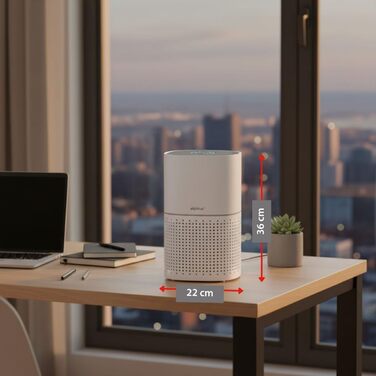 Електричний осушувач повітря Alpina для підвалів та кімнат до 20 м² – портативний осушувач з дисплеєм, 50W