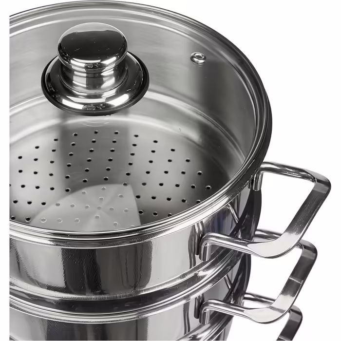 Excelsa Steamer, Stainless Steel, 4-Piece