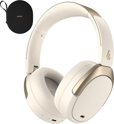 Edifier WH950NB навушники з активним шумозаглушенням: Bluetooth V5.3, LDAC, Hi-Res Audio, 55 годин роботи, складна конструкція, білий колір