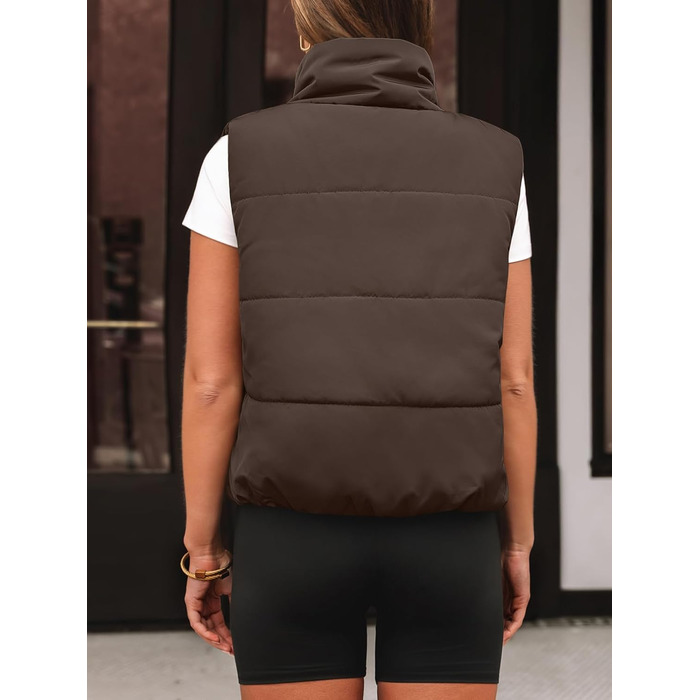 Жіночий пуховик AUTOMET з капюшоном, чорний (S, Кава)