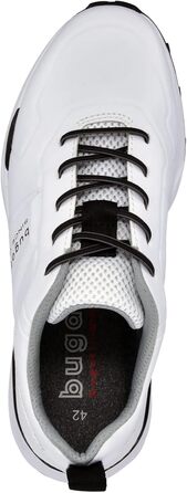 Чоловічі кросівки Bugatti з перфорацією - комфортні та дихаючі, білі, 42 EU