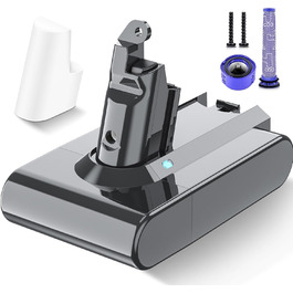 Акумулятор для пилососа Dyson V8 (6.0Ah) – замінник для серії Dyson V8, сумісний з моделями Absolute, Animal, Filter, Motorhead, Fluffy, V6-1