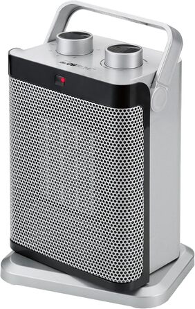 Електричний обігрівач Clatronic HL 3631 з PTC-керамічним нагрівачем, 2000W, 1500W, 7-ступінчатий регулятор, осциляція, енергозберігаючий