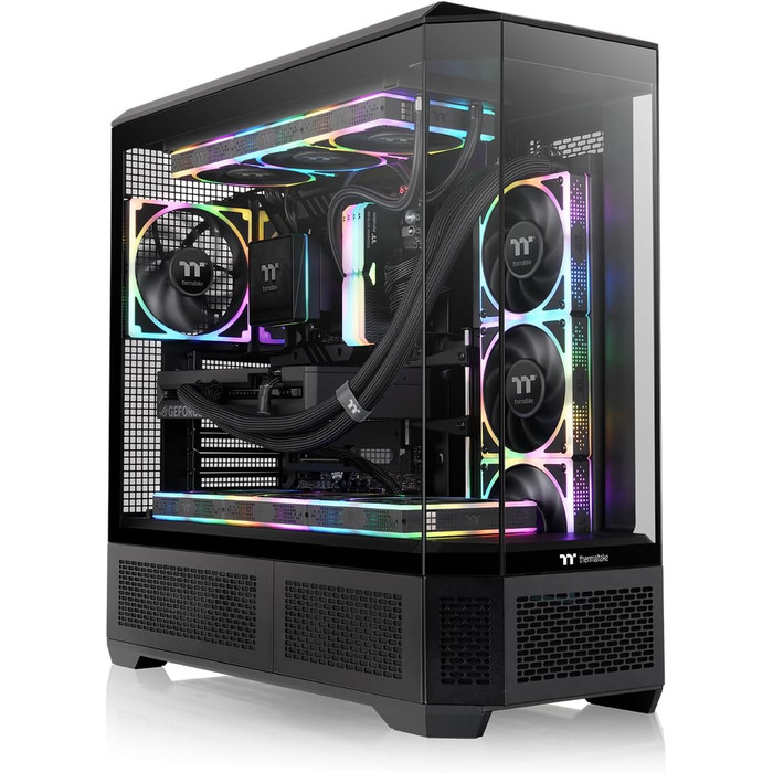 Корпус Thermaltake View 600 TG Full Tower: скло, USB-C 3.2 Gen2, підтримка радіаторів до 420мм