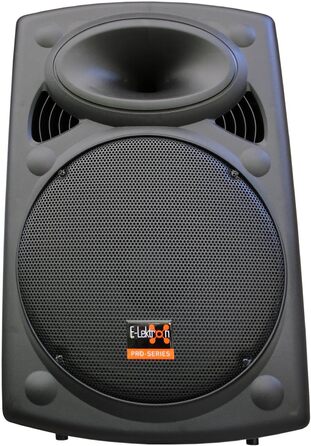 E-Lektron EL38-M MK-III: Портативна акустична система 900W з Bluetooth, MP3, USB, SD, FM, 2 мікрофонами та пультом - Звукове обладнання для вечірок та заходів