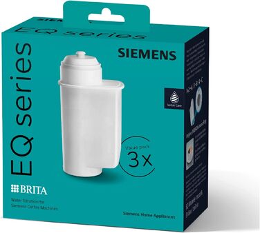NESPRESSO Krups XN1101 Essenza Mini Coffee Capsule Machine | 1260W | white | 0.7 Liter & Siemens BRITA Intenza Water Filter TZ70033A White without Milk Frother Bundle with Water Filter