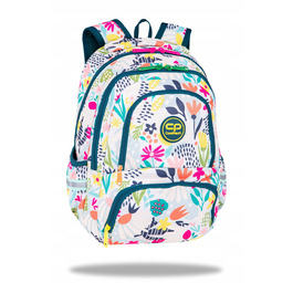 Багатофункціональний шкільний рюкзак CoolPack, білий/багатоколірний, 24 л