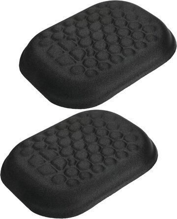 Підставка для зап'ястя Gimars під клавіатуру та мишу з memory foam, чорна