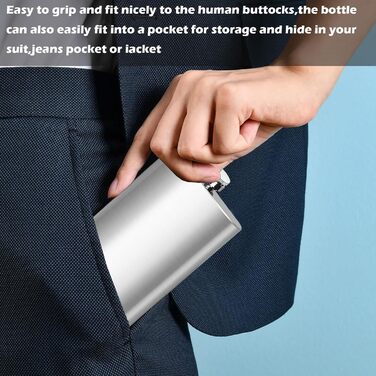 Набір фляг з нержавіючої сталі, рожевий, 8oz/240мл: фляга + 2 стаканчика, для подорожей, вечірок, подарунків