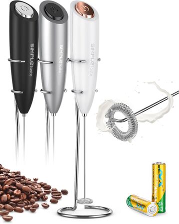 Електричний пінозмінник SIMPLETASTE для кави: приготуйте капучіно та лате вдома
