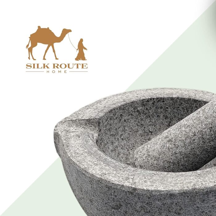 Набір для стукання та перетирання з граніту Silk Route Home з виливом