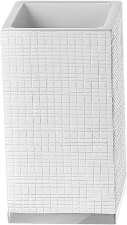 Набір аксесуарів для ванної кімнати Creative Scents Estella – 4 предмети (серебряний цоколь)