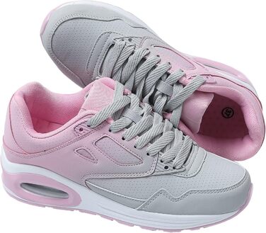 Жіночі кросівки JOMIX: спортивні, для бігу, антиковзаючі, дихаючі, для фітнесу, залу, вулиці. 41 EU, сірий, рожевий