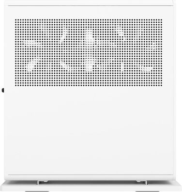 Корпус Fractal Design Ridge Mini-ITX для ігрового ПК з PCIe 4.0, 2 вентилятори 140мм, USB Type-C (білий)