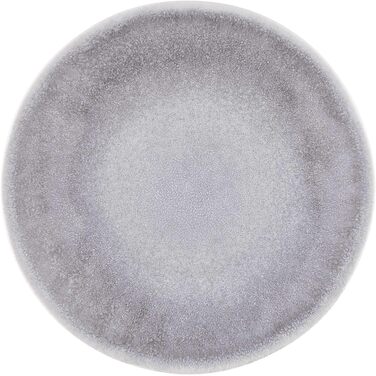 Набір посуду BUTLERS Atlantis 12 предметів з каменю (тарілки та миски) | Сірий посуд для 4 осіб | Мікрохвильова та посудомийна машини | Boho-стиль