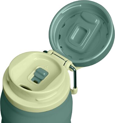Термопляшка Stanley IceFlow Bottle Twist Flip 0.47L — герметична, зі стійким покриттям, колір Shale