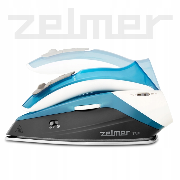 Дорожня парова праска Zelmer ZIR0500 Trip 1100W, складана