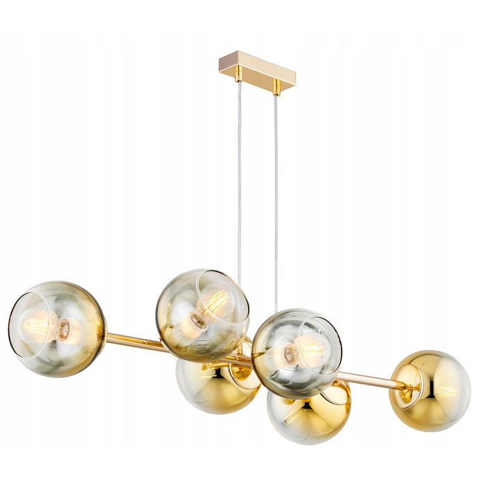 Підвісна люстра Elko-Lighting Astra, 6 точок освітлення, цоколь E27