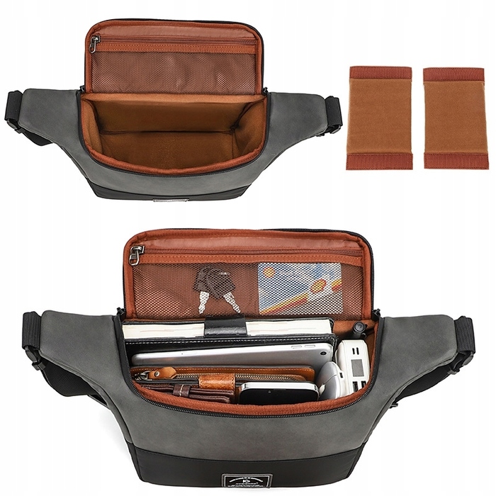 Сумка для фотографа Puluz Crossbody, коричнева