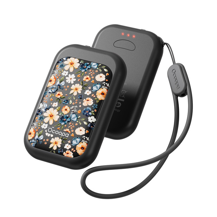 Електричні грілки для рук OCOOPA UT4 Young (Wiesenblumen), 5000mAh, 2 шт. - Компактні, Водонепроникні, Швидкий нагрів