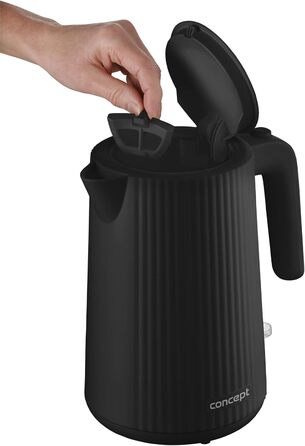 Електричний чайник Concept RK2391, 1.7 л, чорний