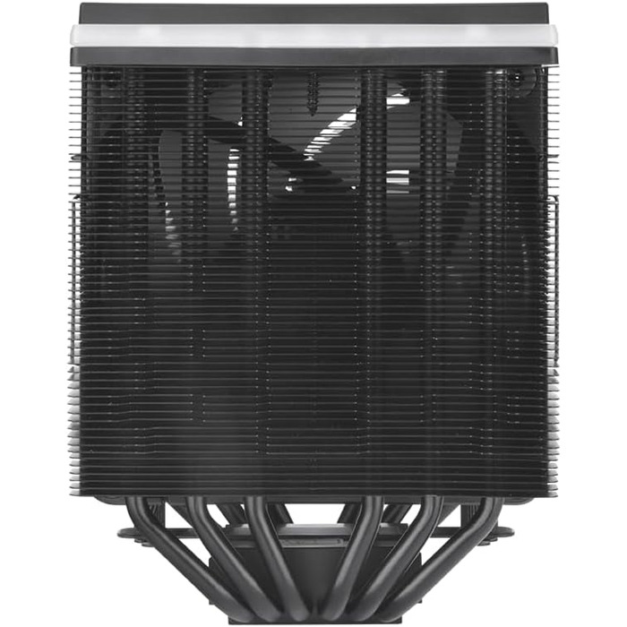 Thermaltake ASTRIA 600 ARGB - Потужний кулер CPU з двома баштами, 2x120mm PWM вентилятори, 6 теплових трубок Direct Contact, 265W TDP, тихий (26,8 dBA), 5V ARGB Sync, підтримка Intel LGA1851/1700, AMD AM5/AM4