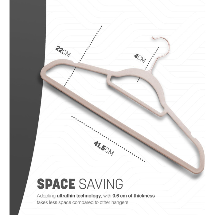 Крючки для одягу KEPLIN, оксамитові, з вішалкою для краваток, 360° обертання, міцні, економія місця, органайзер для шафи, для костюмів, курток та одягу, домашнє зберігання, м'ятно-зелені (20 шт., пудрово-рожеві)