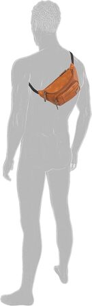 Чоловіча поясна сумка Camel Active Laos (колір: коричневий)