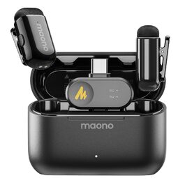 Мікрофон MAONO Wave T1 Mini USB-C: бездротовий, для iPhone/Android, з шумозаглушенням, для YouTube, Vlog, запису звуку