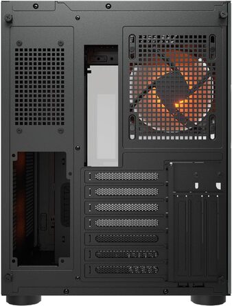 Корпус для ПК Cougar Cube Midi-Tower, загартоване скло, 3 вентилятори FV150 ARGB, чорний