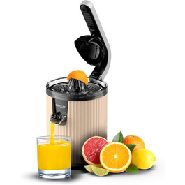Електрична соковитискачка для цитрусових Cecotec Xqueeze RetroJuice 600 Green - 600 Вт, нержавіючий фільтр, захист від бризок