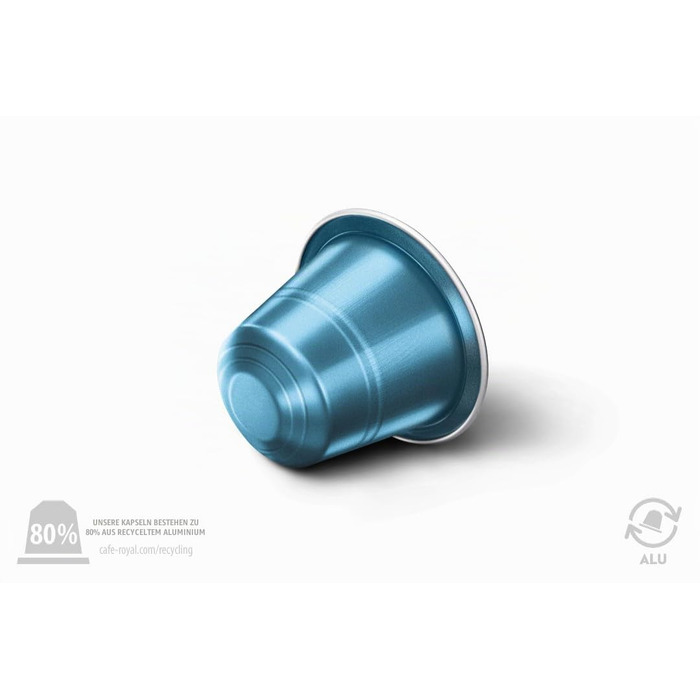 Кава Café Royal Hazelnut (фундук), декафеїнована, сумісна з Nespresso®, 100 капсул (Lungo)
