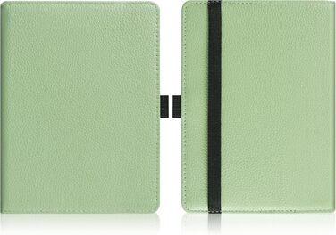 Чохол-книжка для 6-дюймових eReaders: Kindle, Kobo, Tolino, Pocketbook, Sony. З підставкою та петлею для руки. Колір: м'ятний