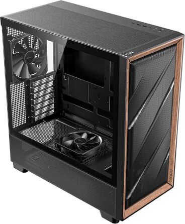 Корпус для ПК Antec Flux Midi Tower, чорний матовий, Gaming Case