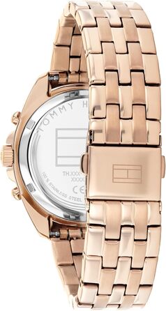 Годинник Tommy Hilfiger для жінок з рожевозолотим корпусом та сталевим браслетом (Quarz)