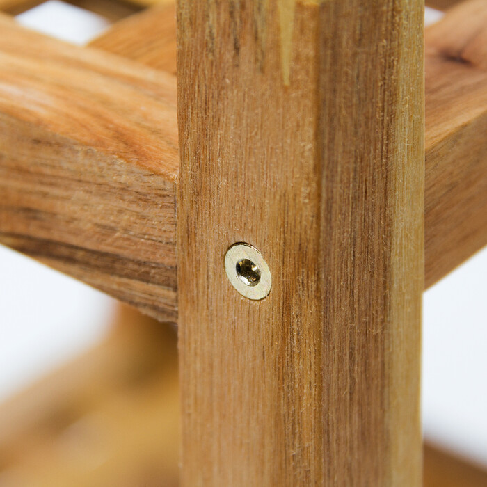 Relaxdays Walnut Bathroom Shelf, various sizes