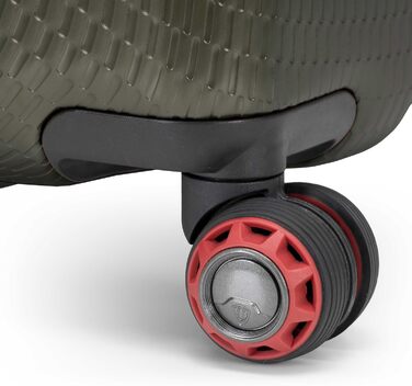 Чемодан валіза з полікарбонату Traveler's Choice Maxporter II з спін-колесами, 22 дюйми, темно-зелений