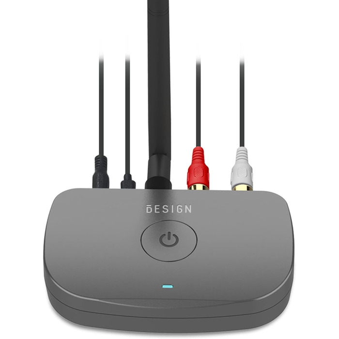 Bluetooth аудіоадаптер Besign Hohe Reichweite BE-RCA: для смартфонів, планшетів, аудіосистем та колонок. RCA, AUX