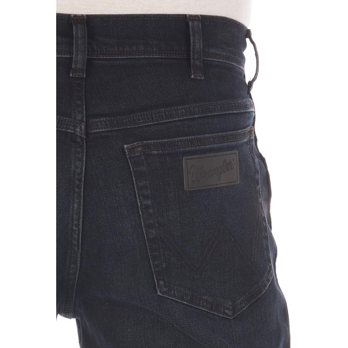 Джинси чоловічі Wrangler Texas Stretch Regular Fit Authentic Straight, бавовна, колір Smoke Blue (33W/36L)