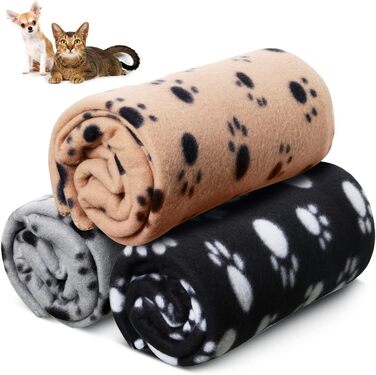 М'яка ковдра для котів та собак OMH nutrition OH MY HEALTH, 3 шт., 70x100 см, фліс, для дому та авто
