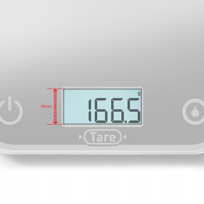 Кухонні ваги Tefal Optiss, сріблястий/сірий, 5 кг