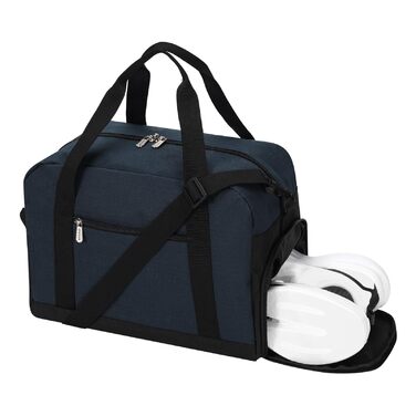 Спортивна сумка Mini Reisetasche 18л, синя (Marineblau) - для фітнесу, школи, коротких поїздок (35x20x25 см)