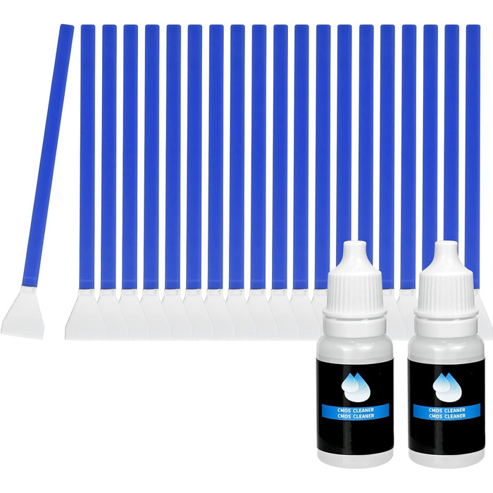 Набір для чищення камери 14-в-1: об'єктиви, фільтри, мобільні телефони. Включає стилус, щітку, повітряний дмухач, серветку.