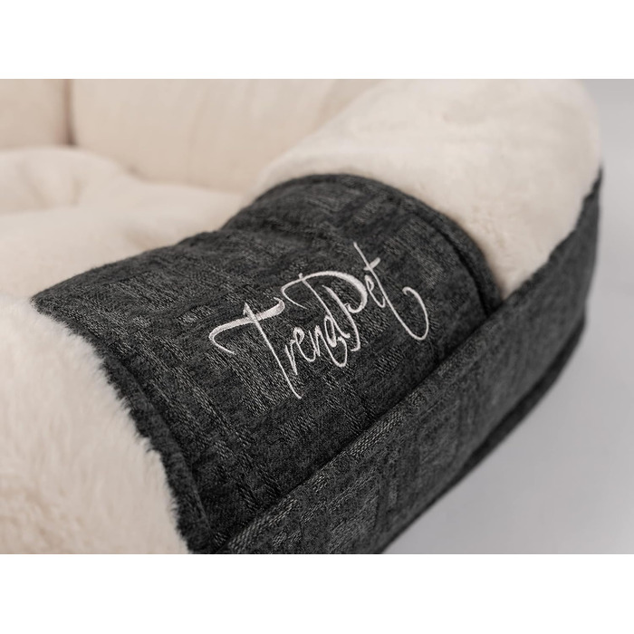 LunaLounge Snuggle Bed for Dogs and Cats in 3 Sizes and Colors (L, Beige)