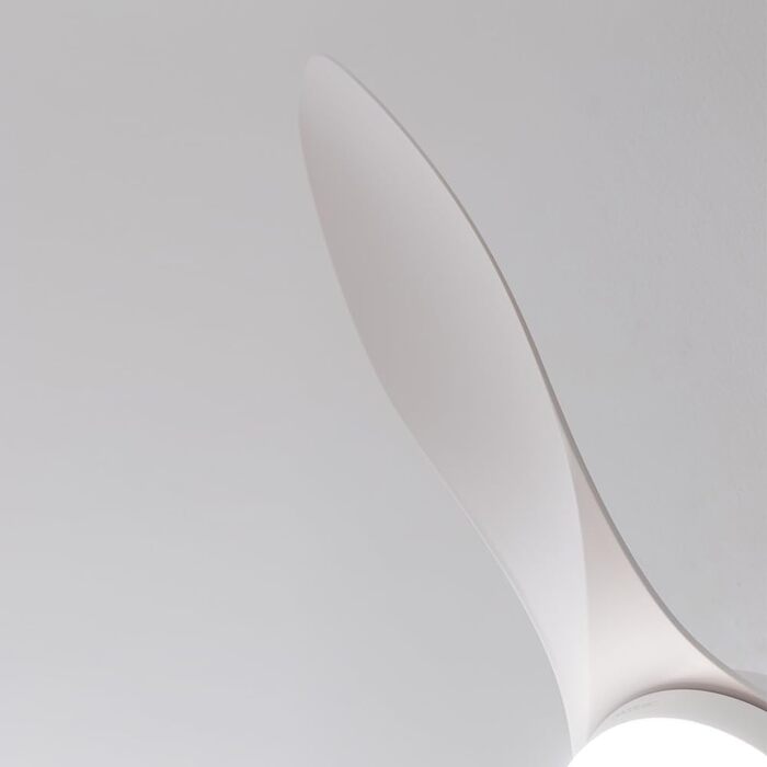 Стельовий вентилятор Cecotec Aero 5200 Line з пультом, LED підсвіткою та таймером, 132 см (52 дюйми), 60 Вт, мідний двигун, 3 швидкості, функція зима, білий