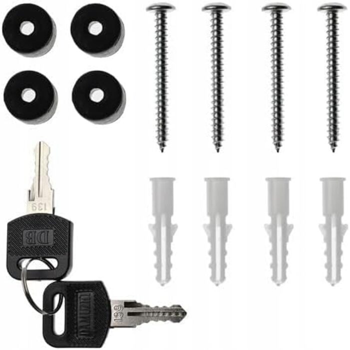 Поштовий ящик Verda з газетницею, нержавіюча сталь, антрацит, 2 ключі - дизайнерський настінний ящик з прихованим замком